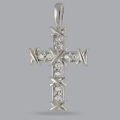 Срібний Хрест 925 проби арт. 342кр