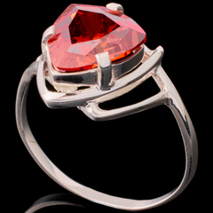 Срібне кільце з фіанітами арт. 110к/s