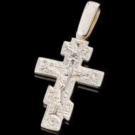 Срібний Хрест 925 проби арт. 3006кр/s